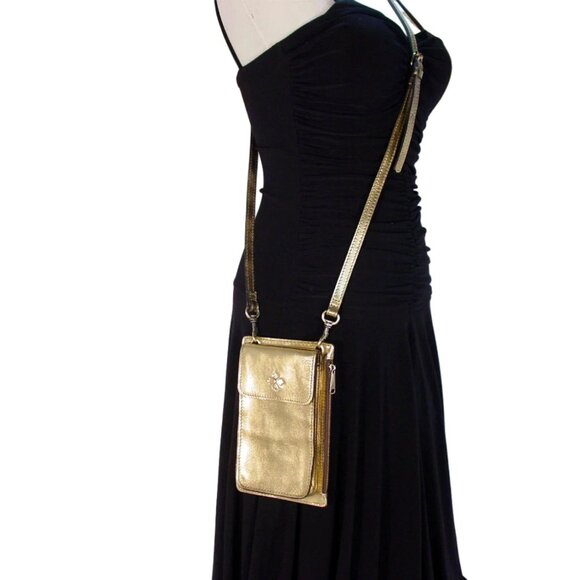 PATRICIA NASH Chiavella RFID Phone Leather Crossbody Organizer Wallet - $130 - Picture 2 of 9